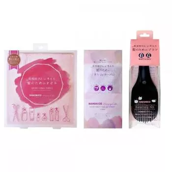 Hahonico 1 полотенце 1 тюрбан щетка калами набор