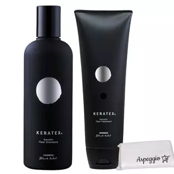 Hahonico Keratex Fiber Shampoo 300 мл Fiber Treatment 250 г Trial Set Hair Pack Maintenance Care Damage Care Salon Exclusive Original Tissue Included &