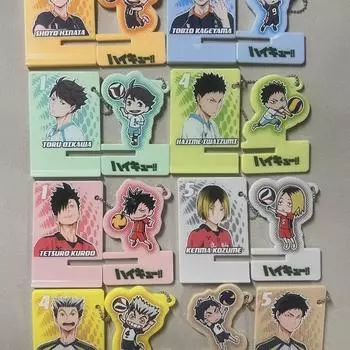 Haikyu Classic Keyring Holder For Acrylic Goods