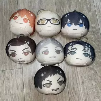Haikyu Manju Doll Hinata Kageyama Tsukishima Sakusa Daichi Sugawara Asahi