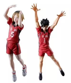 Haikyu Posing Figure Kozume Shinji Kuroo Tetsuro Set of 2