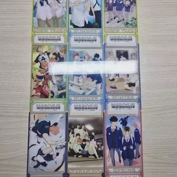 Haikyu Visual Clear Ticket Card