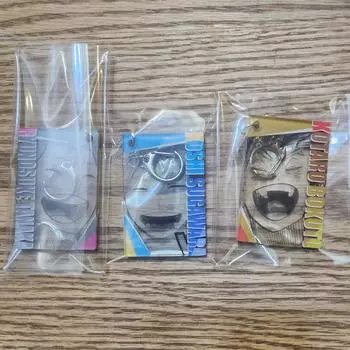 Haikyu Zhongfu Shop Акриловый брелок Smile Танака Сугавара Бокуто