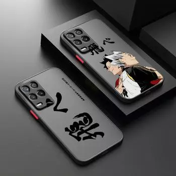 Haikyuu Animation Fly для OPPO Realme 11 20 9 9i 8i 8 7i 6S 6i 6 5i 5 Pro Plus Global TPU матовый полупрозрачный чехол для телефона Realme 5