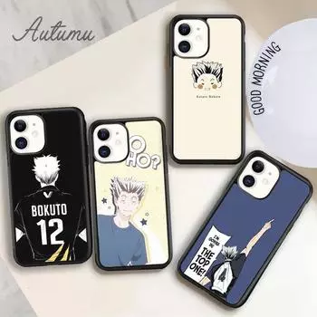 Чехол для телефона Haikyuu bokuto koutarou для iPhone 11 12 13 14 Pro Max mini XR XS SE 2020 7 8 Plus Samsung Galaxy S21 S22 iPhone 6plus