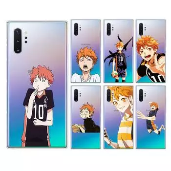 Haikyuu Hinata Attacks аниме для Samsung Galaxy Note 20 10 9 8 Plus Ultra Lite M31 M31S M10 M10S M20 M21 M30 чехол для телефона Samsung M10