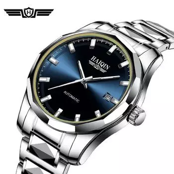 HAIQIN Автоматические водонепроницаемые механические роскошные часы