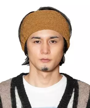 Hair Band Washable Casual Loose Large Daily Simple DOU02047 YELLOW one size [Kashira]