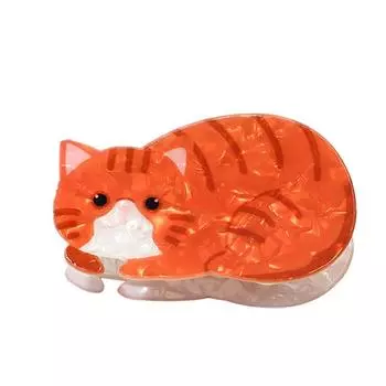 Hair Claw Clips Strong Hold Cute Cat Claw Clips Ponytail Top Clip Large Grab Clip Hair Accessories for Women Girls T2