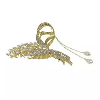 Заколки для волос женские жемчужные кисточки зажим для девочек шпилька цветок шар