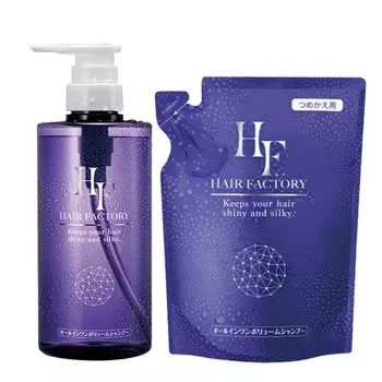 Hair Factory Volume Shampoo Body Refill Set Hari Kosi Volume Up Hair Care Keratin 400 мл Z49C011 Body All-in-one & Non-Silicon (Основной и дополнительный)