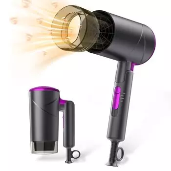 Hair Large Air Quick Air Folding Hair Constant Предотвращает избыточный объем воздуха 3 уровня PSE Руководство по эксплуатации на японском языке В комплекте Фен, Фен, Объем,