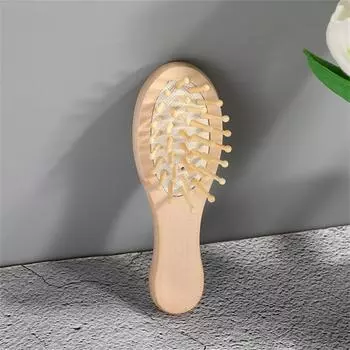 Hair Loss Bamboo Comb Massage Brush Hair Brush Barber Accessories Wood Comb Styling Tool 01