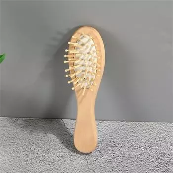Hair Loss Bamboo Comb Massage Brush Hair Brush Barber Accessories Wood Comb Styling Tool 02