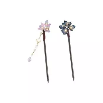 Hair Making Feminine Wooden Traditional Chinese Hair Stick Hair Chopsticks Hair fork Hanfu Hairpin 4