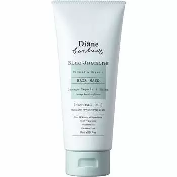 Hair Mask Jasmine Muguet Scalp Care Damage Repair Shine Diane Bonheur 150g Non-Silicon [Blue & Scent] &