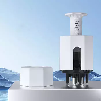 Hair Oil Application for Convenient Care Scalp Comb белый