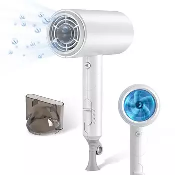 Hair Quick Large Air Negative 3 Level Ultra Constant Salon Overheat поставляется с фен для домашних деловых поездок, сушка, объем, ионизация, регулировка,