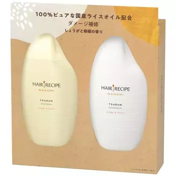 Hair Recipe Japanese Fruit Tsurun Bottle Pair белый