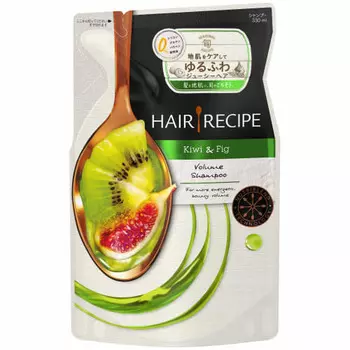 Hair Recipe Shampoo Kiwi Empower Volume Recipe Refill 330ml (x 1)