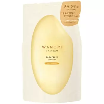 Hair Recipe Wanomi Saratsuya Shampoo Refill 300mL For Damaged Hair