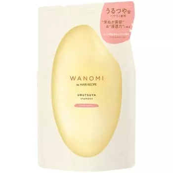 Hair Recipe Wanomi Urutsuya Shampoo Refill 300mL For dry and dry hair