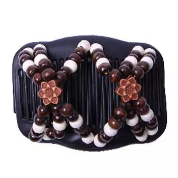 Hair Styling Elastic Beads Hair Clips Stretchy Headwear Hair Clips Claw DIY 3