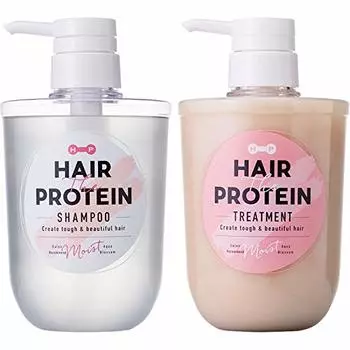 Hair the Protein Shampoo Treatment Hair Care Set 460mL & 460mL [Protein and amino acid combination]