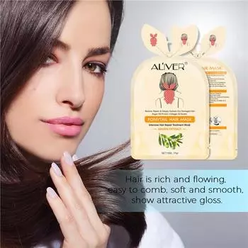 Hair The Tail Nursing Mask Deep Nourishment Hair Membrane Repair Hair Bifurcation Hair Treatment Mask Improve Drying Hair Care