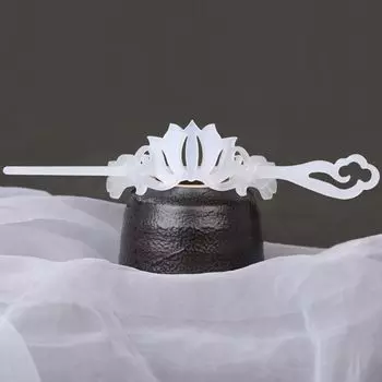 Hairpin Bride Headdress Ribbon Acetic Acid Ancient Style Hairpin Hanfu Hair Sticks Ancient Hair Crown Chinese Style Headwear