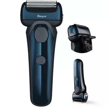 Haisyee Electric Электрический возвратно-поступательный Электрический закрытый Электрический возвратно-поступательный 3 3D Сухой и подходящий для ванны Электрический светодиодный триммер Замок Бизнес