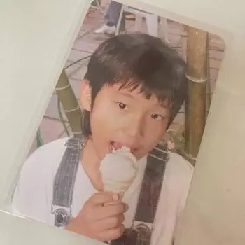 Hajah Enul) Evnne Park Han-bin Fan Fanmeeting Baby Photo Card Grip Talk Unofficial Goods