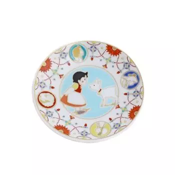 Хайди Кутани сделал в Хокурику традиционную девушку из раздела модная посуда, Япония, ремесло, Хайди, Альпы, Юки, гребень, тарелка, столовые приборы,