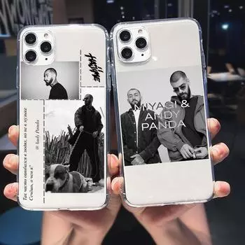 Hajime MiyaGi Andy Panda Мягкий силиконовый чехол для телефона из ТПУ для iPhone 13 Mini XS XR XS Max 7 8 Plus 6s 11 Pro 12 Pro Max Fundas iPhone 6 or 6s