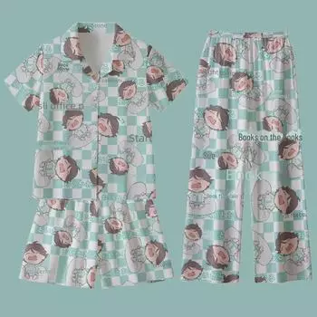 Хайкюу! Пижама унисекс и комплект из трех предметов с изображением аниме-мультфильма «Кава Тетсу» M