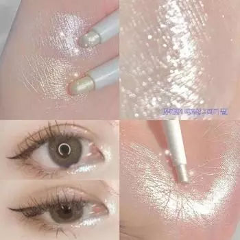 Хайлайтер Aegyo Sal Pen Sparkly Gel Eyeliner Brightening Eyeliner 01+02# 1 набор