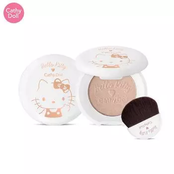 Хайлайтер Cathy Doll Hello Kitty Glowy Highlighter 02 Sand Glow 3,5 г - Тайская косметика