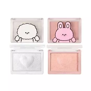 Хайлайтер для макияжа с блестками для контуринга Fall in Love to Shine Зеркальная пудра Хайлайтер-пудра для макияжа лица