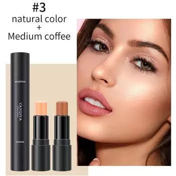 Хайлайтер для веснушек, тональный крем-консилер, ручка, долговечный белый корректор темных кругов, карандаш для контура глаз, косметический карандаш 01