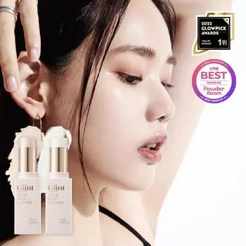 Хайлайтер-стик Glint от VDIVOV (Специальный набор с буфом по краям) #02 Milky Moon