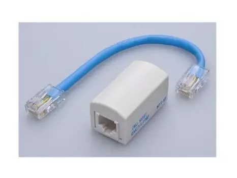 Hakko Electric Manufacturing 8 полюсов 8 сердечников Фильтр помех ЭМС Релейный разъем (контакты 1, 2, 3, 6) Встроенный (Кабель локальной сети и т. д.) DMJ-100BT