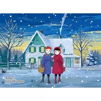 Haksan Anne of Green Gables Our Winter Jigsaw Puzzle HS150-542, популярные корейские пазлы
