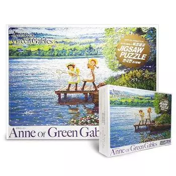 Пазл «Зеленые Мезонины и сверкающее озеро» от Haksan Cultural Company 2014 шт., популярные корейские пазлы