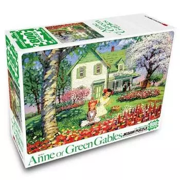 Haksan Cultural History Red Gables and Flower Outing Jigsaw Puzzle, Korean popular puzzles