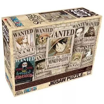 Haksan Culture Company Пазл One Piece New Wanted V2, 1000 деталей, разные цвета Пазл, Детские игры, Развивающие игрушки