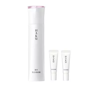 HAKU Melano Focus EV Основной блок Сыворотка Отбеливающая Профилактика Пятен Shiseido 45 г+12 г Квази-препарат [Увеличение набора]