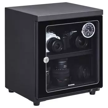 HAKUBA Box 40L Автоматическое осушение Бесшумный электронный контроль Гарантия 3 года Также может использоваться для хранения коллекционных карточек и влагонепроницаемый