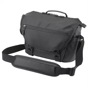 HAKUBA Camera Bag Plus Shell Resist 02 Плечевая сумка M AZ Pure Black AMZSPRS02SBMBK Водостойкое ПВХ-покрытиеВодостойкий, устойчивый к пятнам