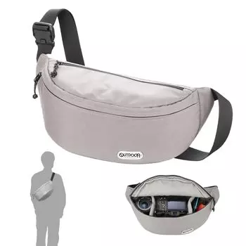 [HAKUBA] Camera Shoulder Bag 07 AZ Gray - camera bag