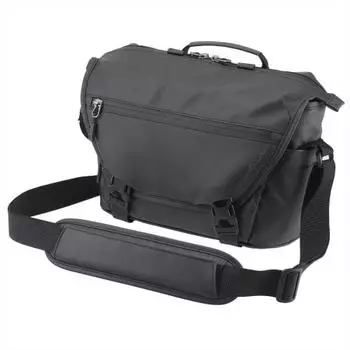 Hakuba [.co.jp limited] HAKUBA Camera Bag Plus Shell Resist 02 Плечевая сумка M AZ Pure Black Водостойкое ПВХ-покрытие Водонепроницаемость/устойчивость к пятнам